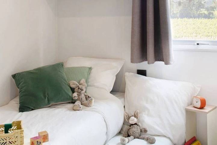 Zecamping 3* pet friendly mobil-home Tv Lv clim 32m2 6 pers in Bauduen, Brignoles Region