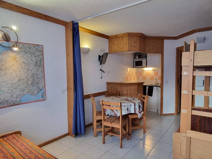 Gîte pour 4 personnes, avec Balcon dans Aime 2000