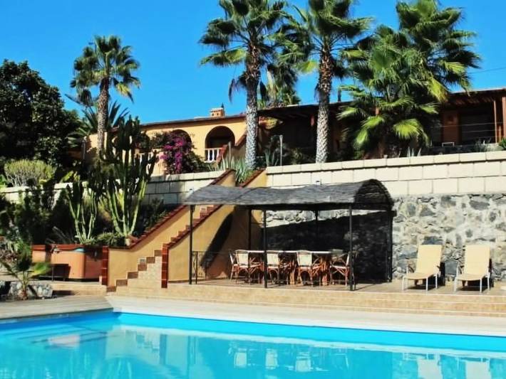 Casa rural para 10 personas, con terraza y piscina en Guía de Isora - 2