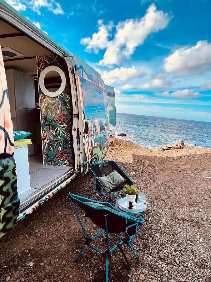 Camping für 2 Personen, mit Terrasse und Garten sowie Ausblick auf Teneriffa - 2
