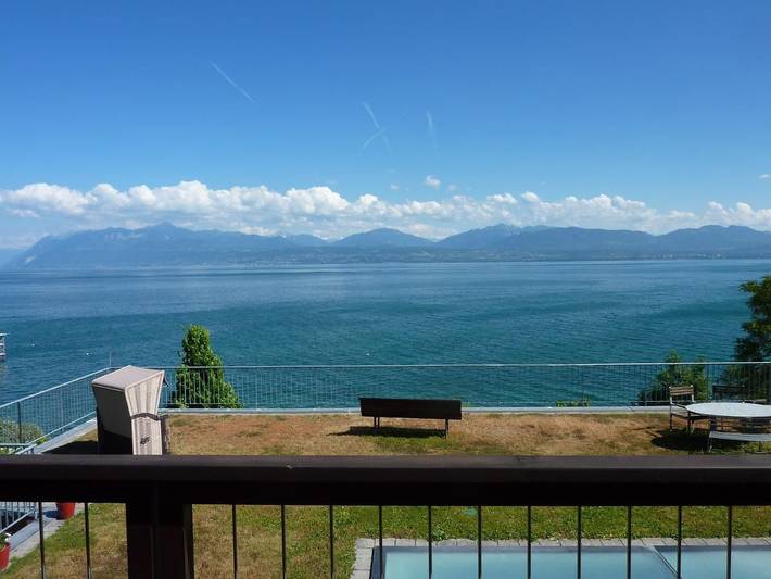 Ferienwohnung für 5 Personen, mit Balkon und Garten am Genfer See - 3