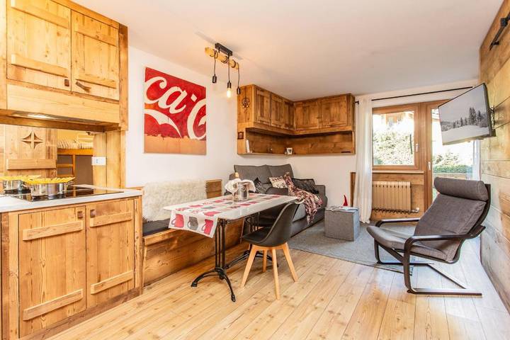 Apartamento para 4 personas, con vistas y jardín en La Thuile