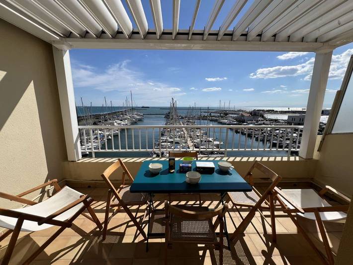 Gîte pour 4 personnes, avec terrasse dans La plagette (Cap d'Agde)