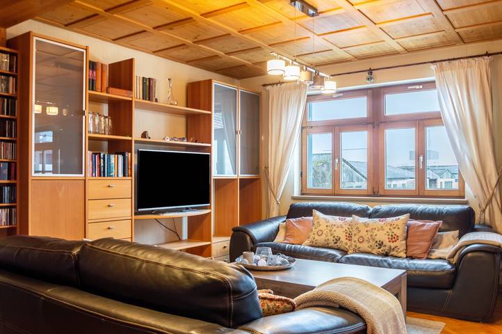 Ferienwohnung für 8 Personen, mit Balkon und Sauna