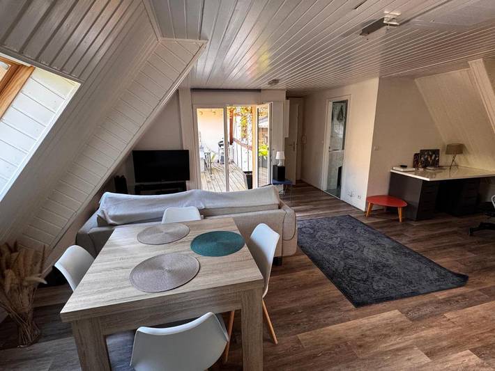 Appartement de vacances pour 4 personnes, avec vue et balcon
