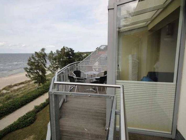 Ferienwohnung für 3 Personen, mit Seeblick und Balkon sowie Garten in Lubmin - 4