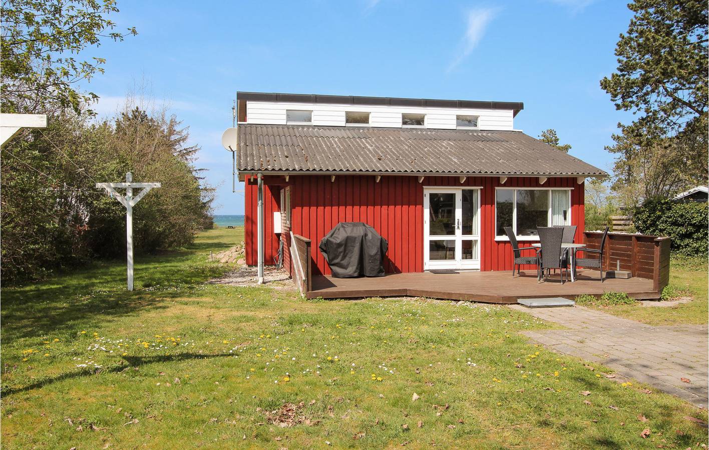 Ferienhaus für 6 Personen mit Terrasse in Samsø