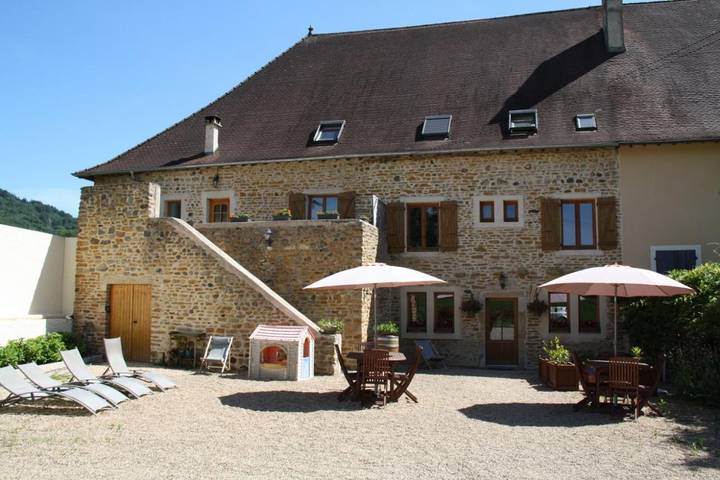 Maison d’hôte pour 4 personnes, avec terrasse ainsi que jardin et vue à Brandon