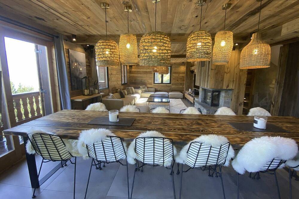 A Proximité des Pistes! Chalet Familial Avec Jacuzzi, Hammam, Sauna, in La Plagne, Aime-la-Plagne