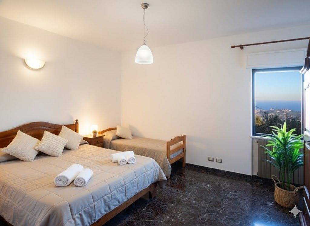 Ganze Wohnung, Wohnung mit Meerblick Landesinneren Imperia | V16 in Poggi (Imperia), Imperia