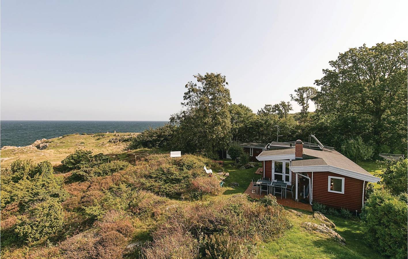 Ferienhaus für 6 Personen mit Terrasse in Allinge, Bornholm