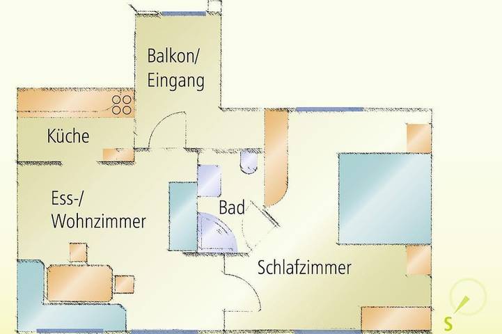 Agriturismo für 2 Personen, mit Garten