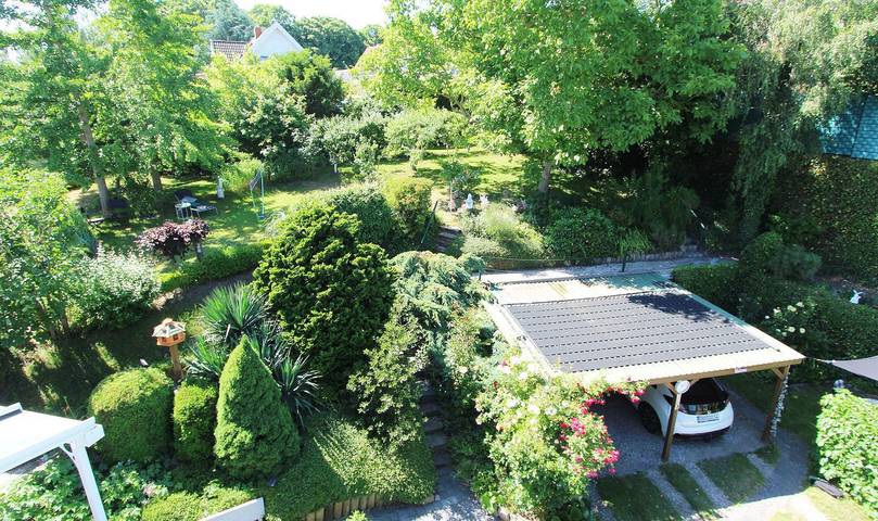 Ferienwohnung für 3 Personen, mit Garten