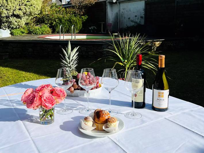 Location de vacances pour 4 personnes, avec piscine et jardin à Cléder - 3