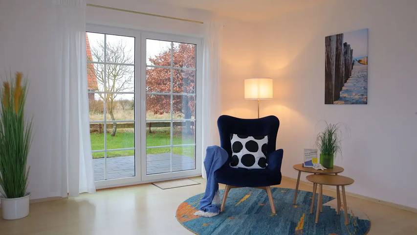 Ferienhaus für 7 Personen, mit Terrasse und Garten an der Wurster Nordseeküste