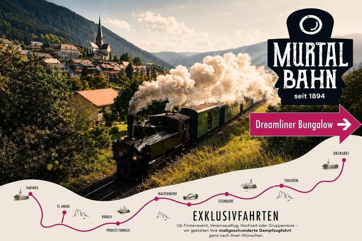 Bungalow für 4 Personen, mit Garten und Ausblick in der Steiermark - 3