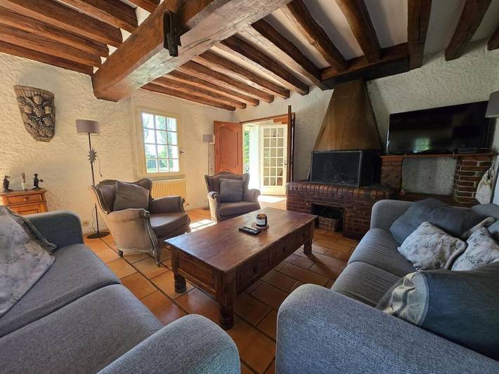 Location de vacances pour 10 personnes, avec vue ainsi que piscine et jardin à Francheville (Eure) - 3