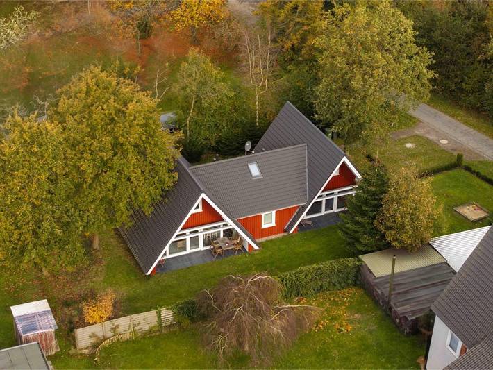 Ferienhaus für 2 Personen, mit Balkon und Balkon/Terrasse sowie Terrasse und Garten in Langenhorn