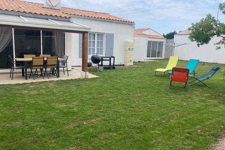 Location de vacances pour 6 personnes, avec jardin dans Plage de la Boirie