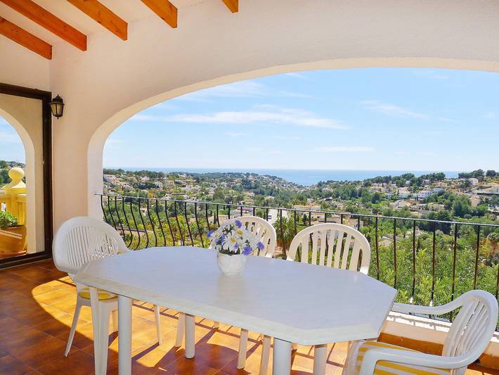 Ferienhaus für 6 Personen, mit Garten und Terrasse sowie Ausblick an der Costa Blanca - 4