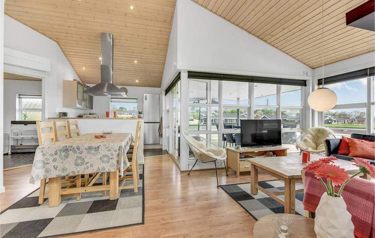 Ferienhaus für 6 Personen, mit Terrasse und Whirlpool sowie Garten in Nordborg - 4