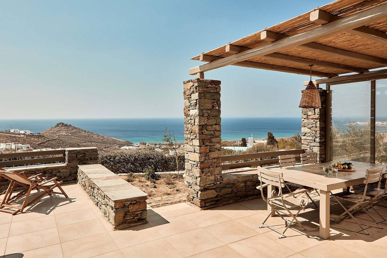 Thrilling Tinos Villa | Villa Gornuk | 4 Bedrooms | Breathtaking Sea Views | Private Outdoor Pool | Bbq Facilities | Shaded Outdoor Dining Area | Private Garden | Lagades in Tinos