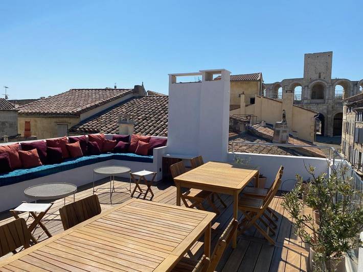 Location de vacances pour 2 personnes, avec terrasse dans Arenes D Arles - 3