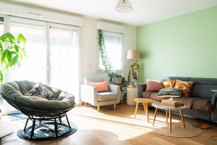 Appartement entier, Appartement T2 avec jardin proche de Paris in Montreuil, Seine-Saint-Denis