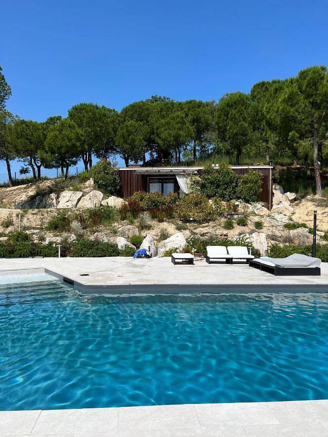 Bed and breakfast per 3 persone, con sauna e giardino nonché panorama e piscina, con animali domestici - 1