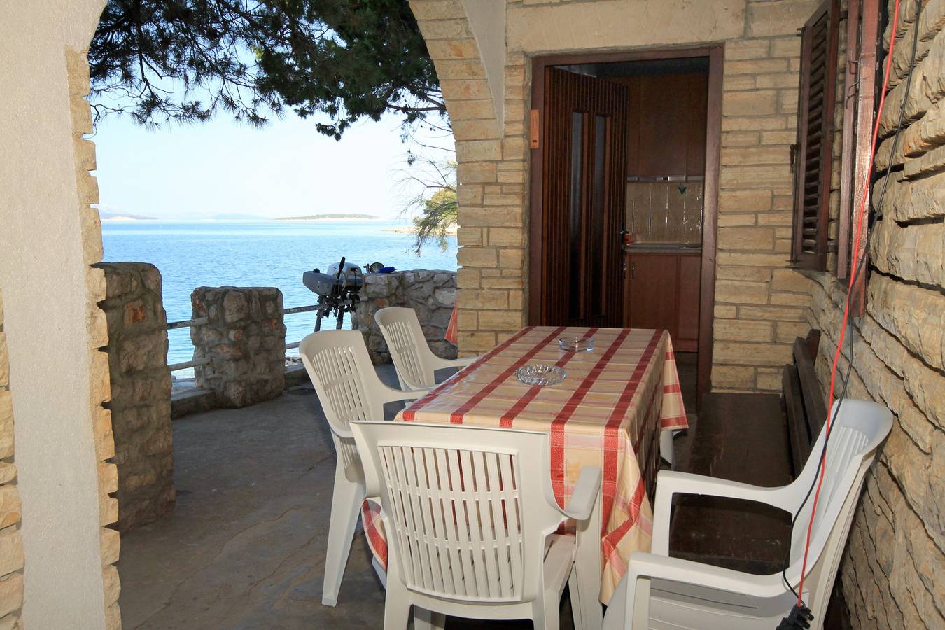 Cijeli apartman, Jednosobni apartman uz plažu Lavdara, Dugi otok A-434-b in Lavdara (Zadar), Sali