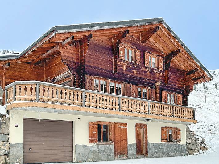 Chalet für 12 Personen, mit Terrasse und Ausblick sowie Sauna in Val-d'Illiez