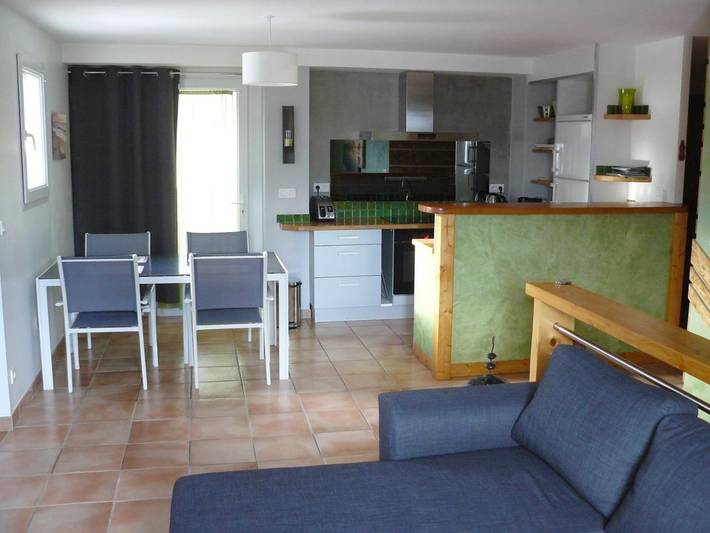 Appartement de vacances pour 5 personnes, avec jardin et vue