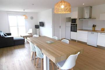 Gîte pour 6 personnes, avec jardin dans Plage Saint-Jacques