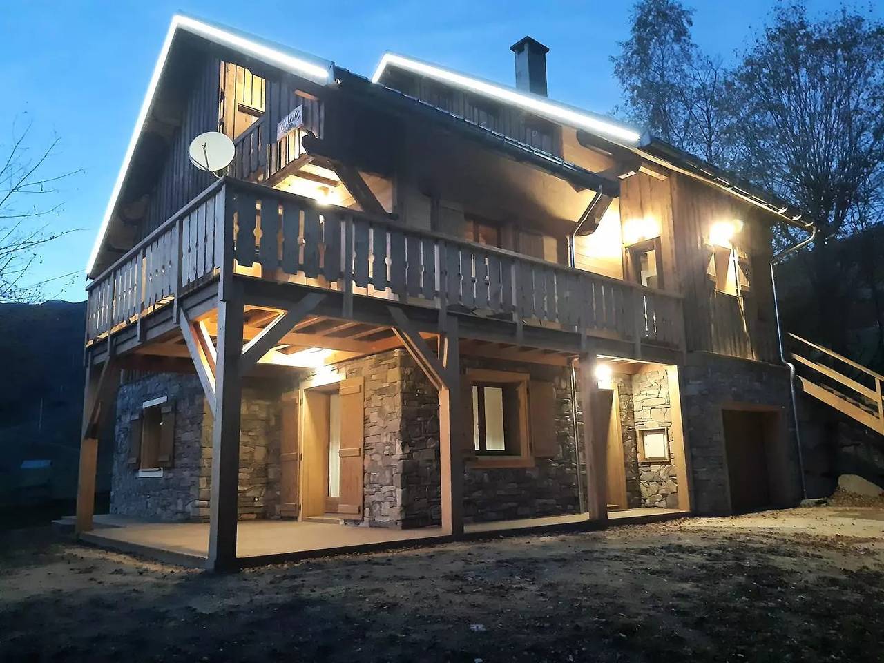 Wohnung von 125 m2 im Chalet klassifiziert 3* - Fuß der Pisten in Saint-Jean-d'Arves, Region Saint-Jean-de-Maurienne