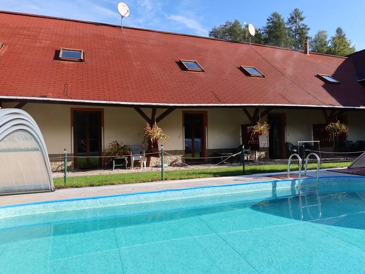 Vacation rental for 4 people, with yard and terrace in Czech Republic