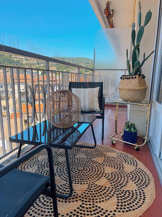 Appartement de vacances pour 4 personnes, avec terrasse et vue
