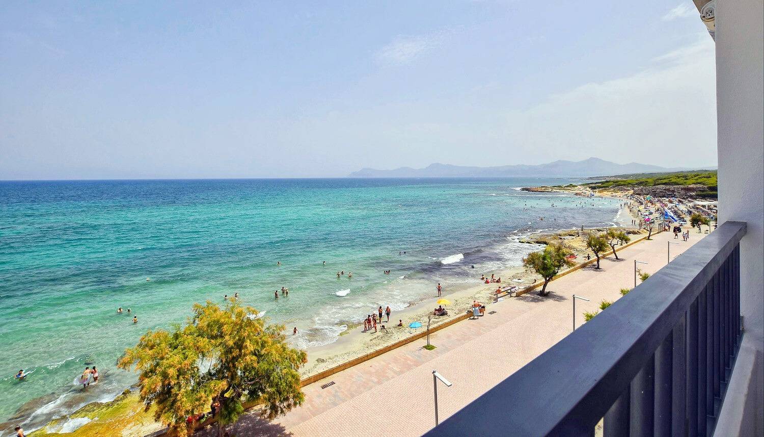 Ganze Wohnung, Ferienwohnung 'Son Baulo' mit Meerblick, privater Terrasse und Wlan in Playa de Son Bauló, Santa Margalida