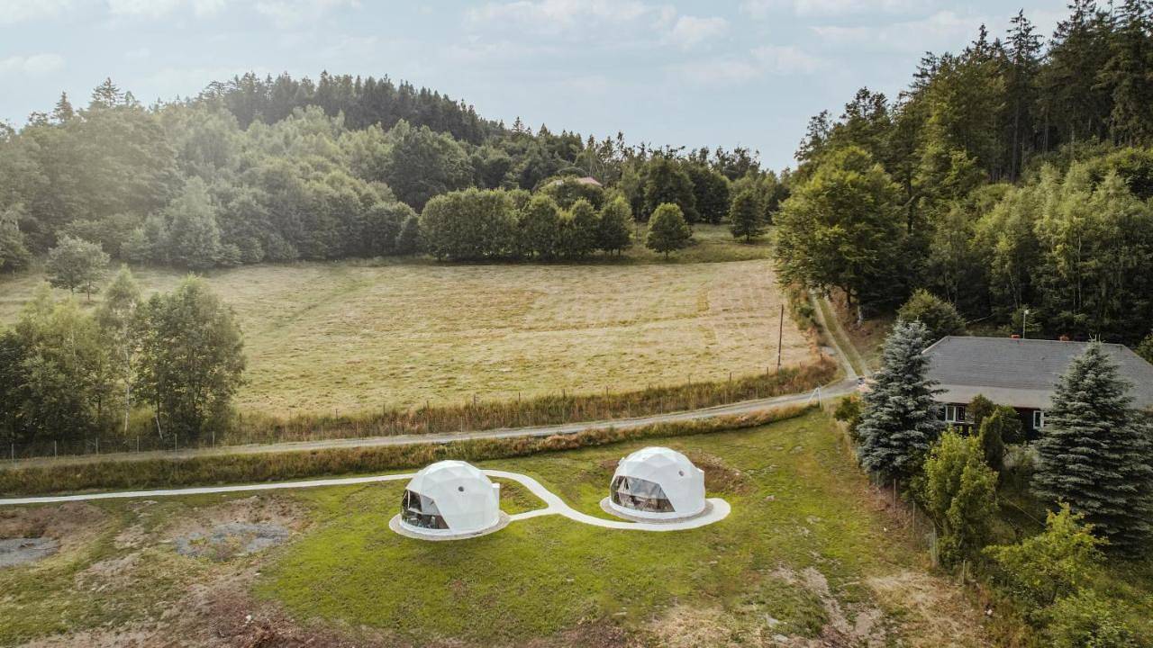 Tent in Szczytna, Sudety (Polska)