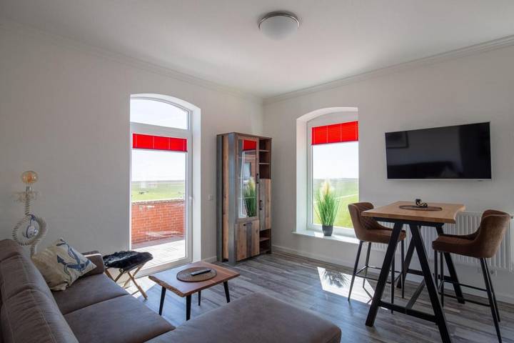 Ferienwohnung für 2 Personen, mit Balkon und Seeblick in Pellworm - 4