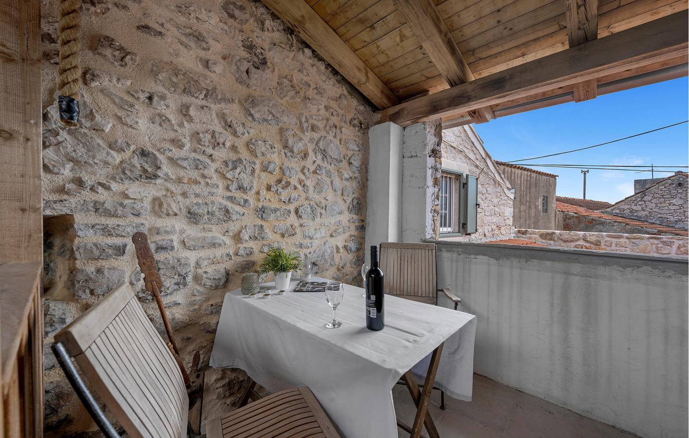 Ferienhaus für 6 Personen mit Seeblick in Pirovac, Šibenik-Knin