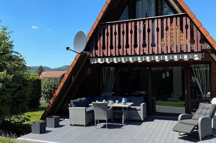 Ferienhaus für 4 Personen, mit Garten und Balkon - 1