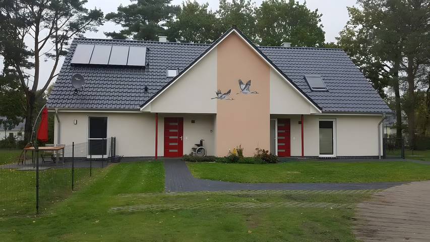 Ferienhaus für 8 Personen, mit Garten in Fuhlendorf