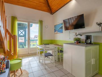 Gîte pour 4 personnes, avec balcon dans Biscarrosse Plage