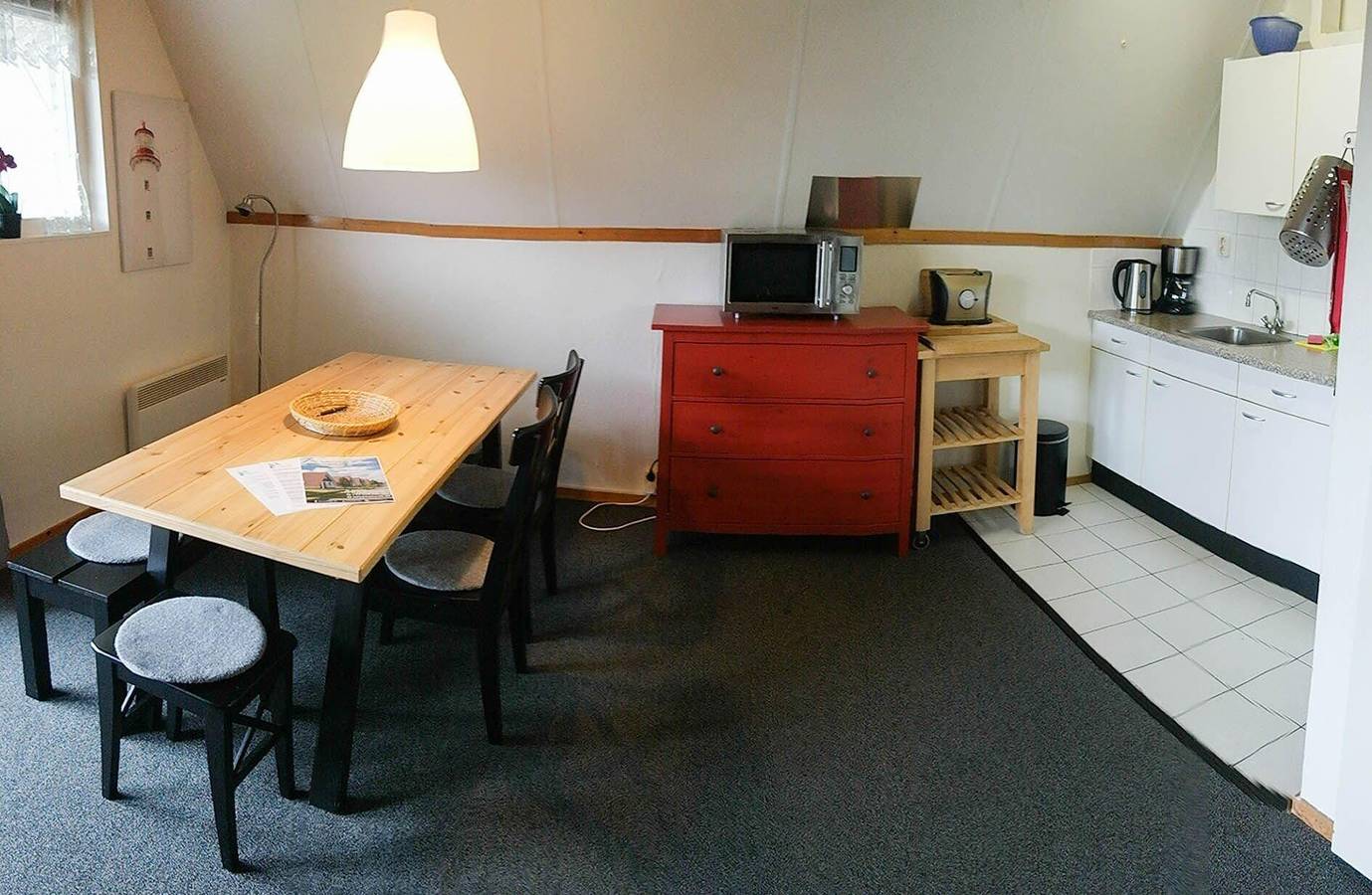 Gemütliches Haus 185 Leonie mit eigenem Parkplatz in Oostmahorn, Dongeradeel