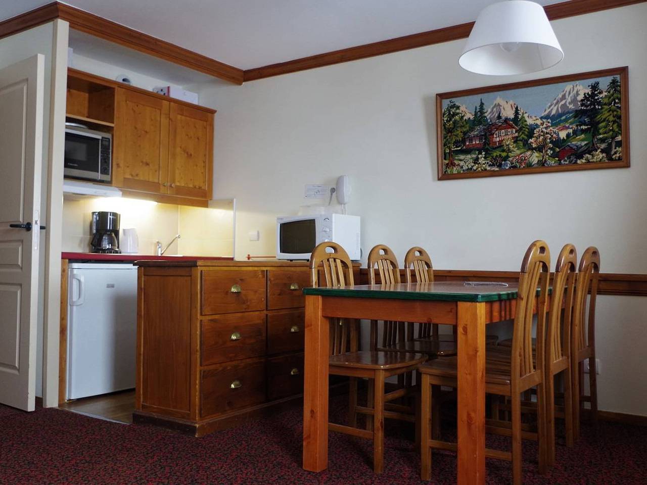 Entire apartment, Lovely 3-room apt, balcony, pets allowed, ski-in ski-out in La Plagne, La Plagne-Tarentaise