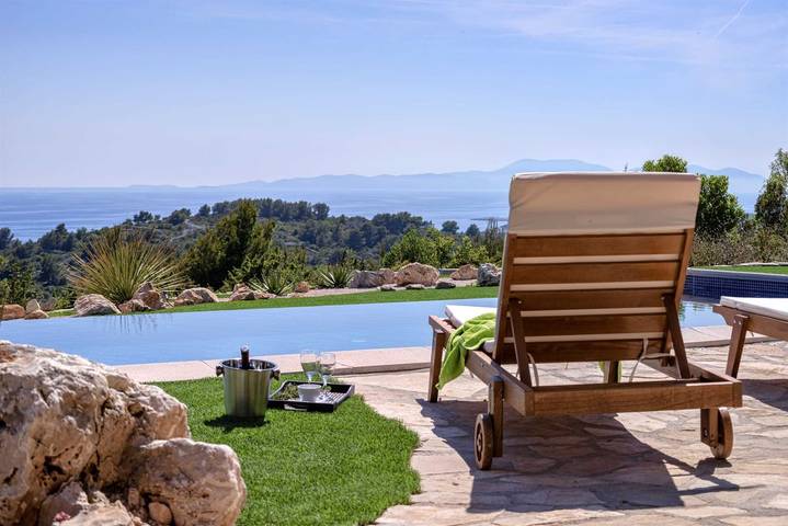 Villa mit pool für 10 Personen, mit Balkon auf Hvar - 3