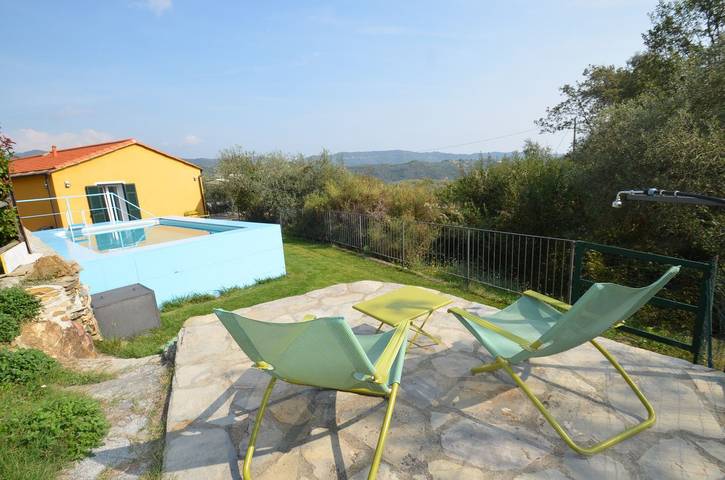 Ferienhaus für 6 Personen, mit Ausblick und Pool sowie Garten in Dolcedo - 4