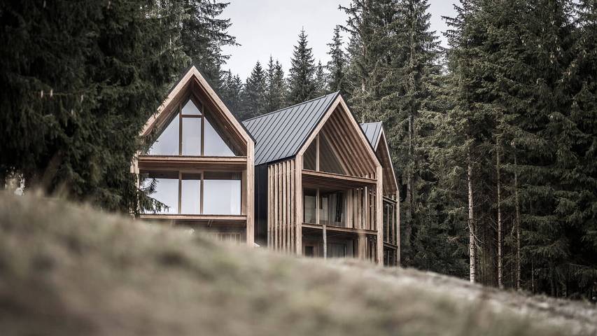 Ferienhaus für 5 Personen, mit Balkon und Garten sowie Sauna in Meransen