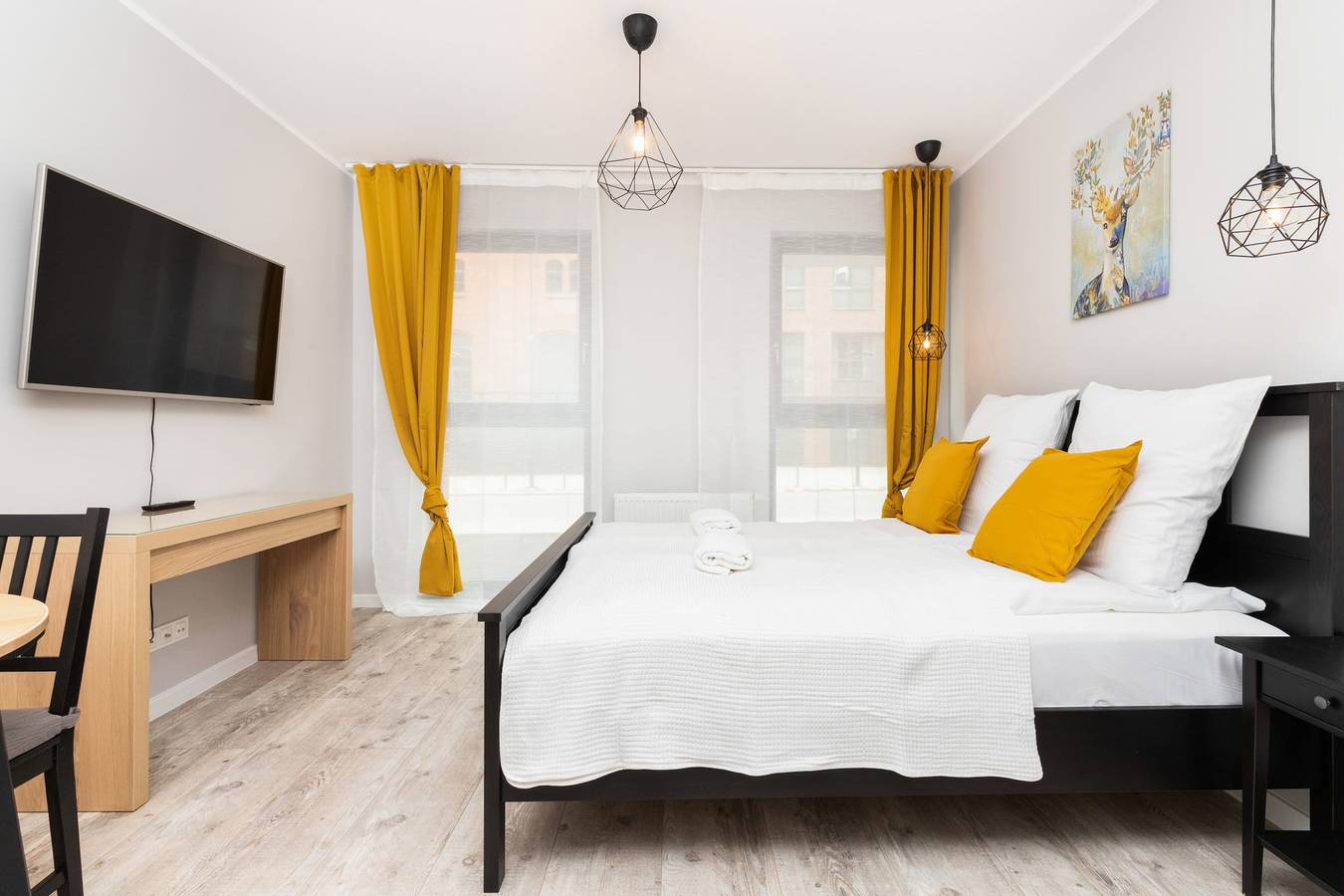 Hel enrumslägenhet, Modern Studio in Gdansk | Parking | Close to Railway Station in Wrzeszcz Dolny, Gdańsk