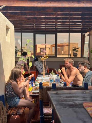 Maison d’hôte pour 2 personnes, avec terrasse dans Aftas Imsouane